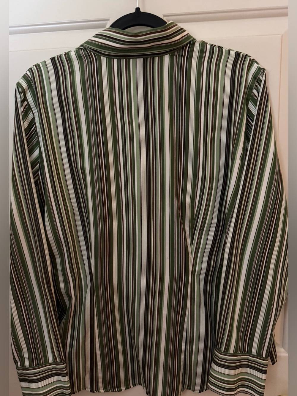 Jones New York Signature Shirt 100% Cotton Woman’s Shirt Size Large - Picture 10 of 12